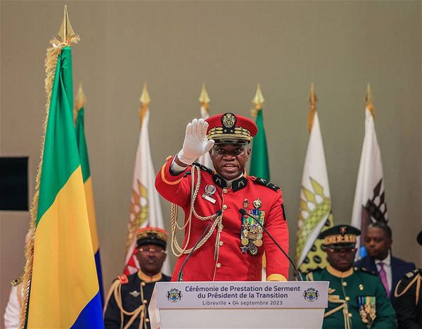 Gabon's General Nguema seeks for lifting of sanctions.